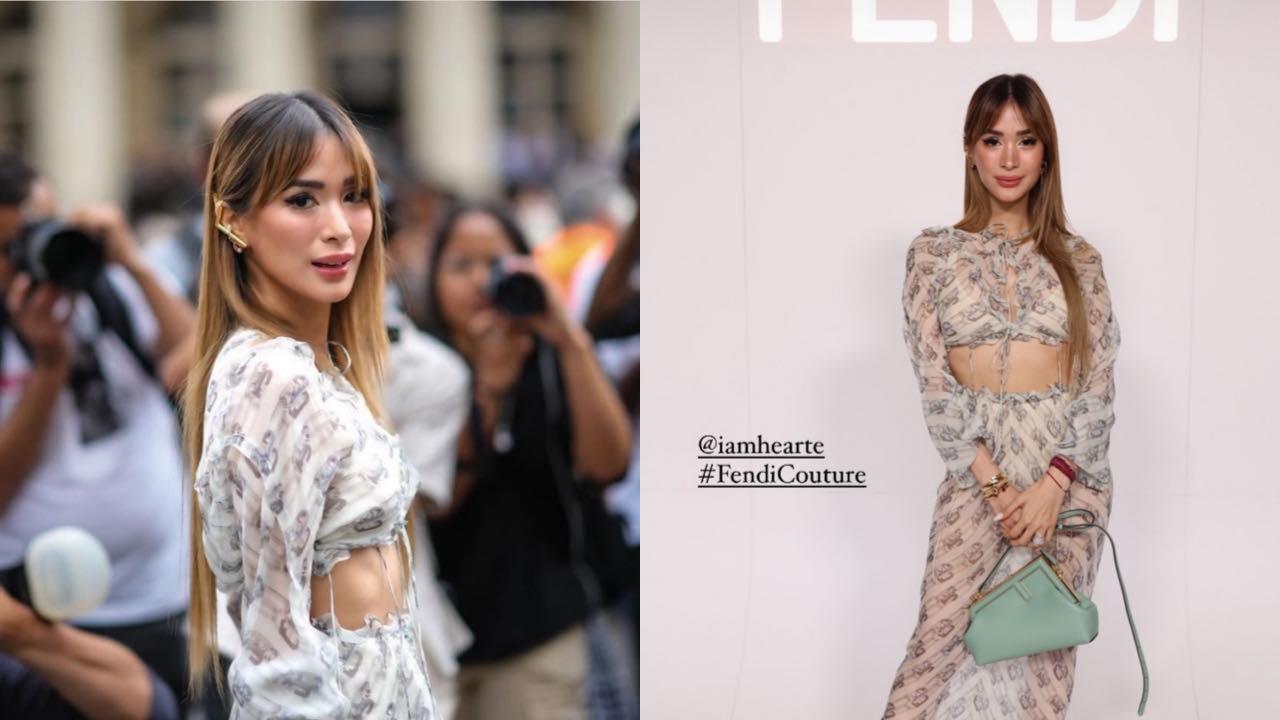 LOOK: Heart Evangelista attends fashion show with 'Emily in Paris' stars  Camille Razat, Ashley Park