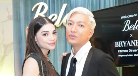 Vicki Belo, Bretman Rock, Bella Poarch, and Bryanboy meet at Paris