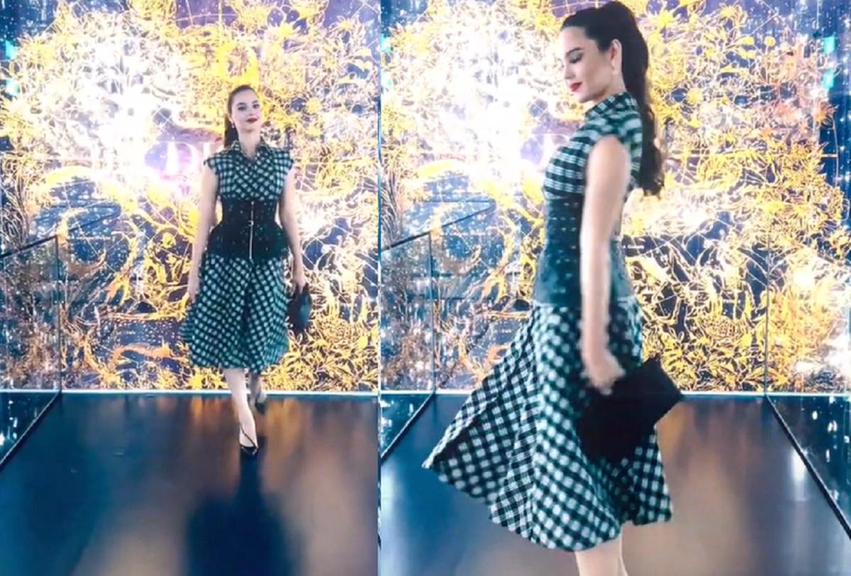 Catriona Gray does 'Bejeweled' TikTok trend during a Dior event in  Singapore | GMA News Online