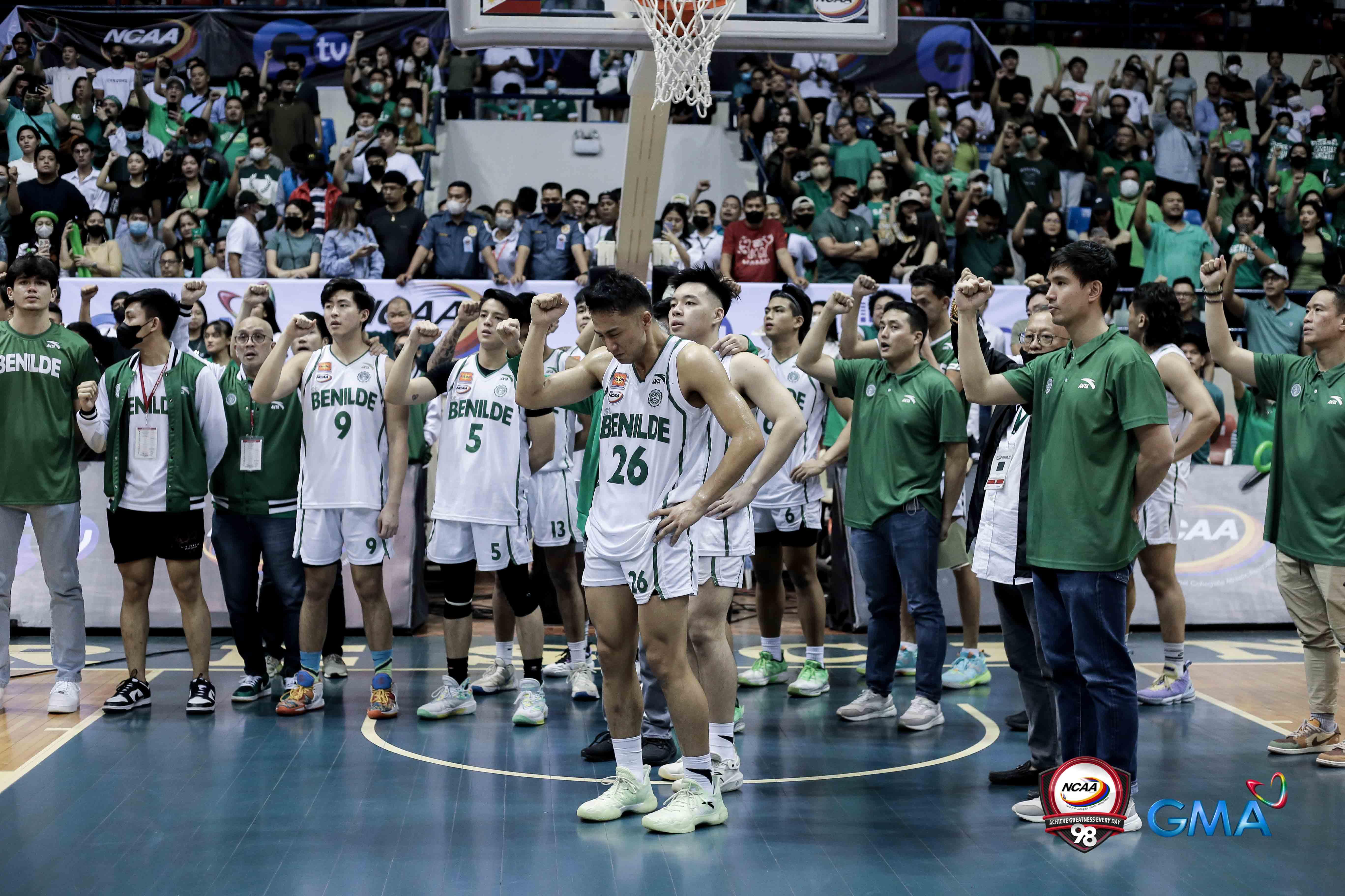 Benilde coach Charles Tiu, skipper JC Cullar have nothing but respect for NCAA champs Letran