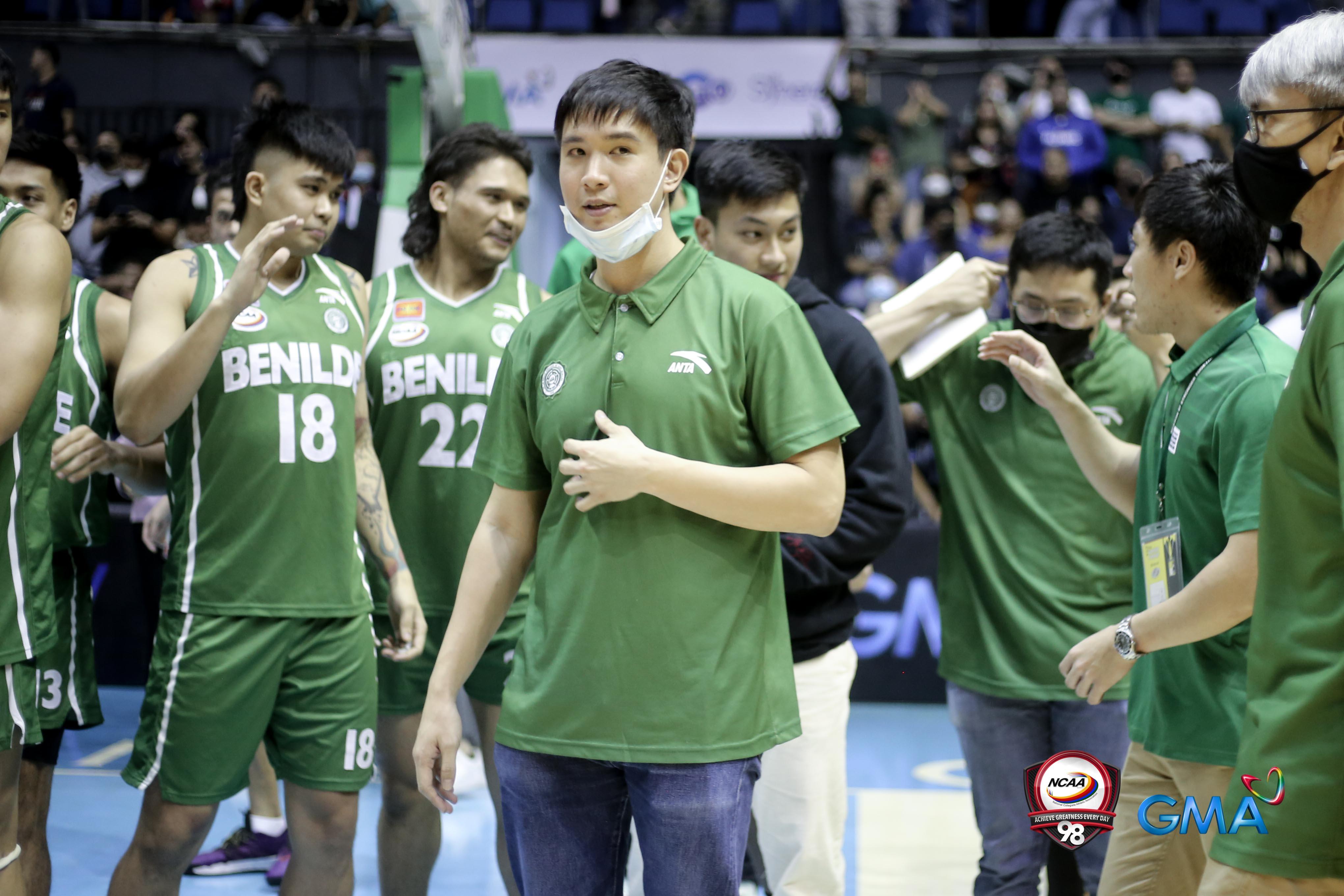 Charles Tiu hopes Benilde can accomplish La Salle feat vs brother Chris' Ateneo in 2007