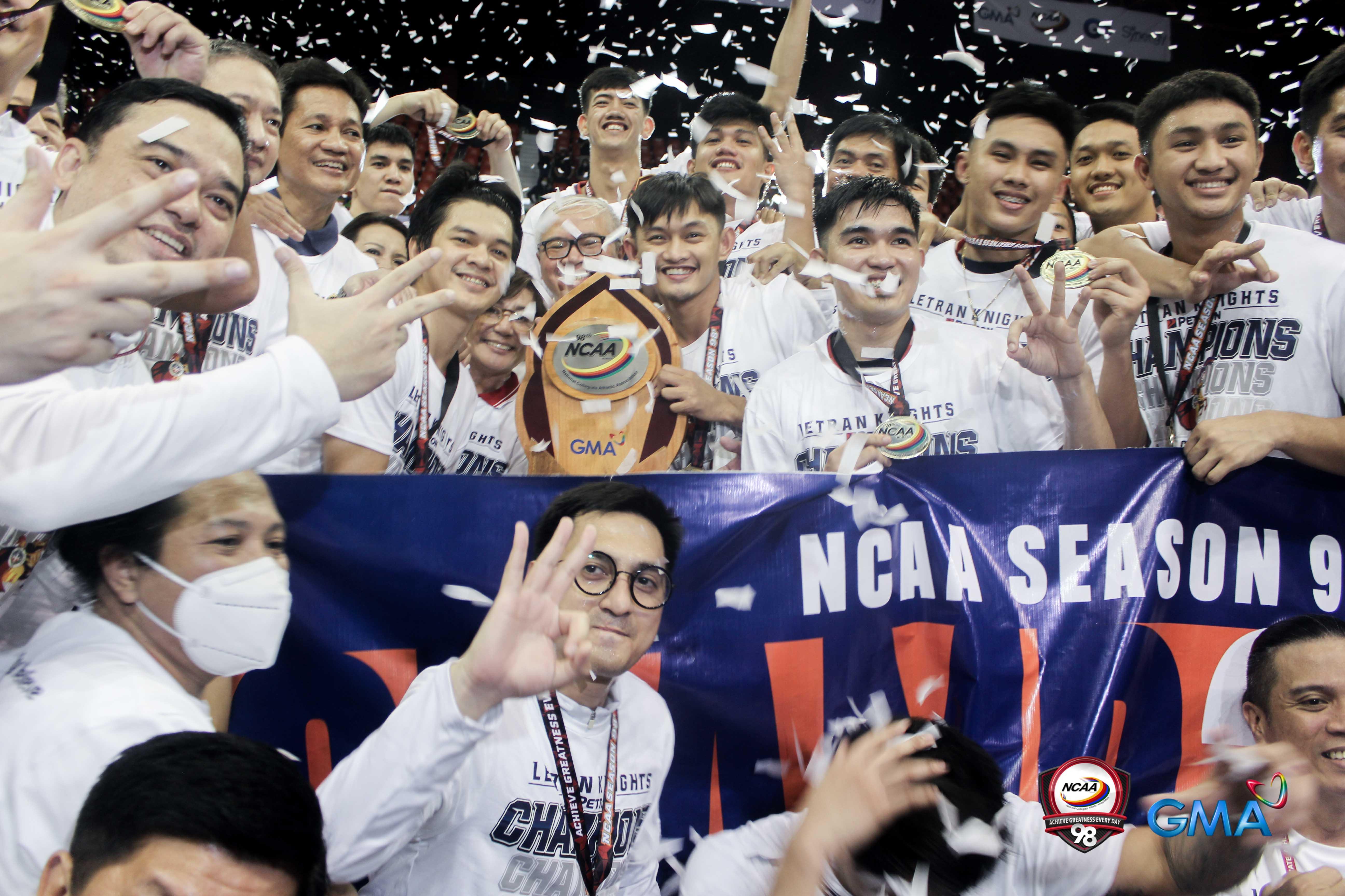 For Alfrancis Chua, Letran's third title the sweetest of Knights' three-peat