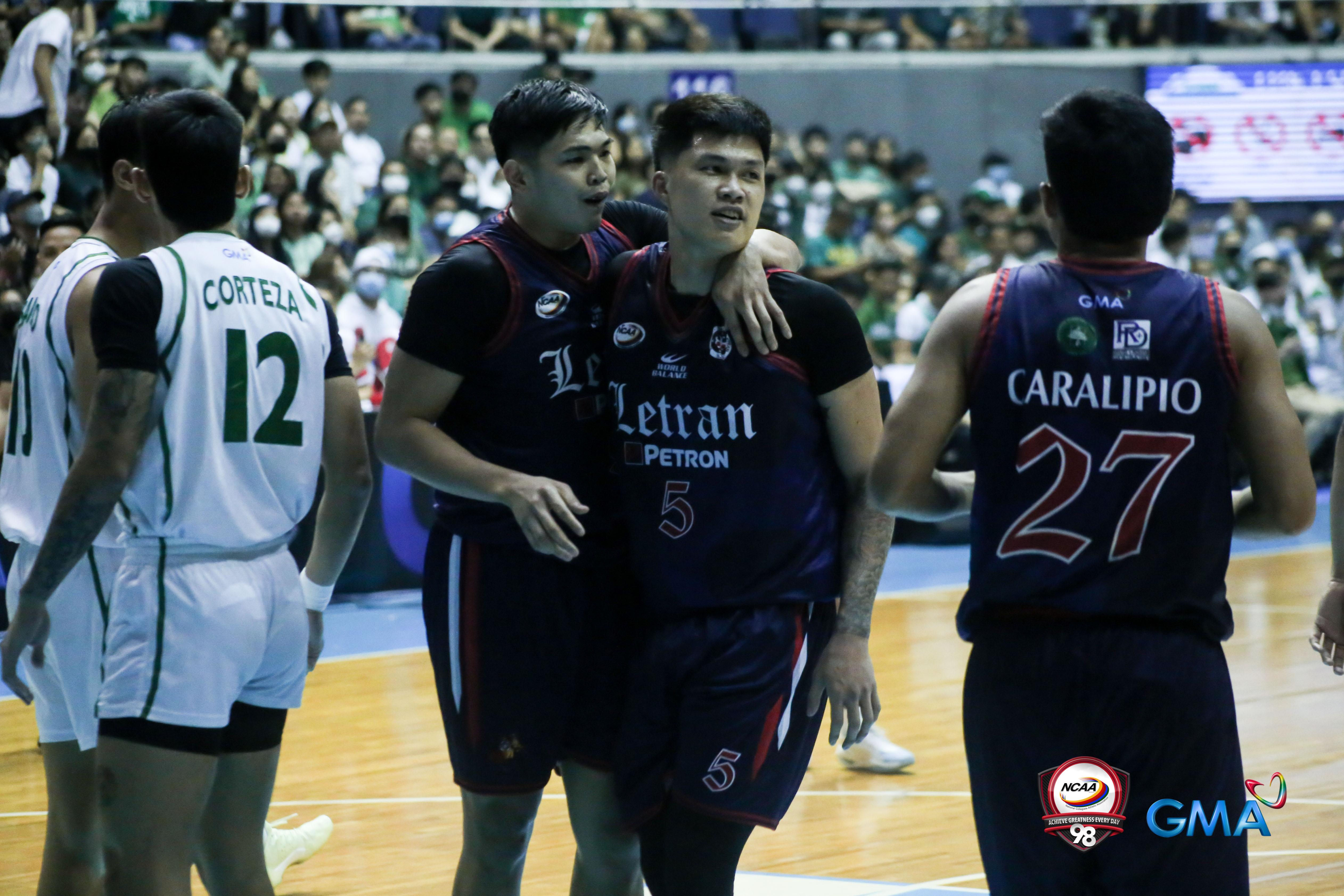 Ineligible for individual awards, Louie Sangalang sets sights on Letran three-peat dream instead