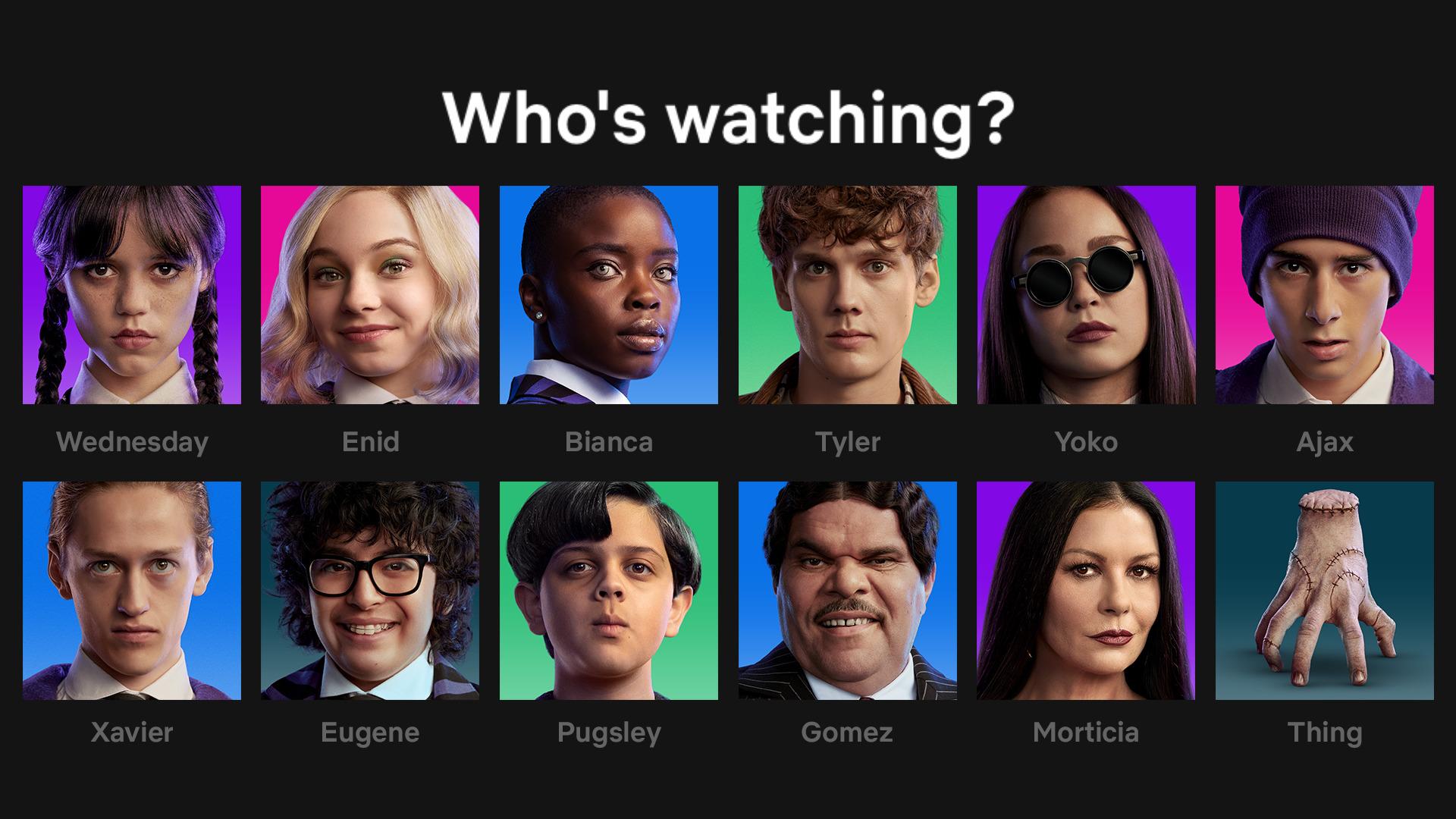 Wednesday' profile icons are now available on Netflix