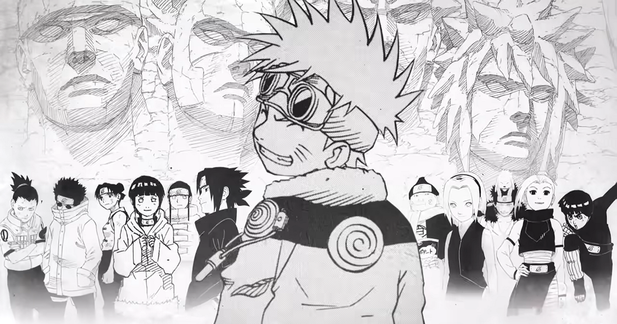 Hyper Detailed Naruto Anime Manga Graphic · Creative Fabrica