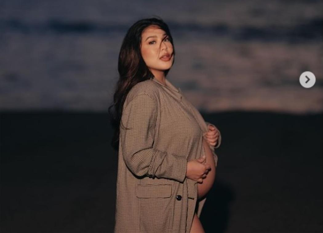 Rita Daniela is extremely radiant than ever in latest maternity