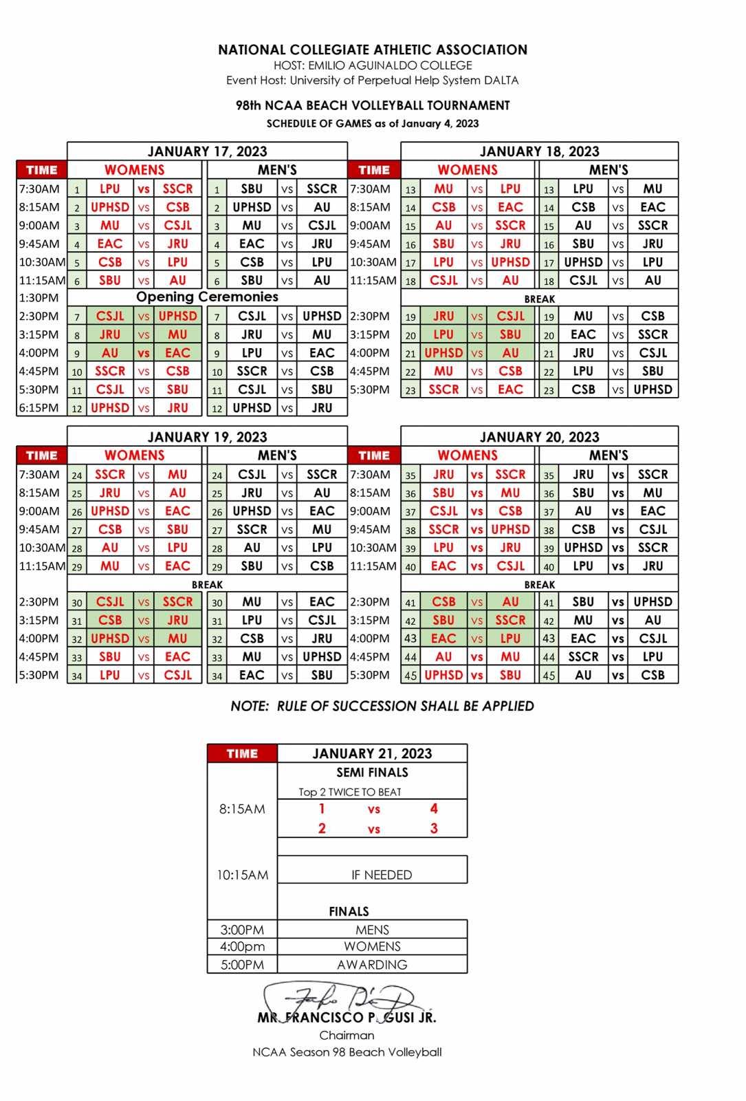 Beach volleyball returns for NCAA Season 98 NCAA Philippines