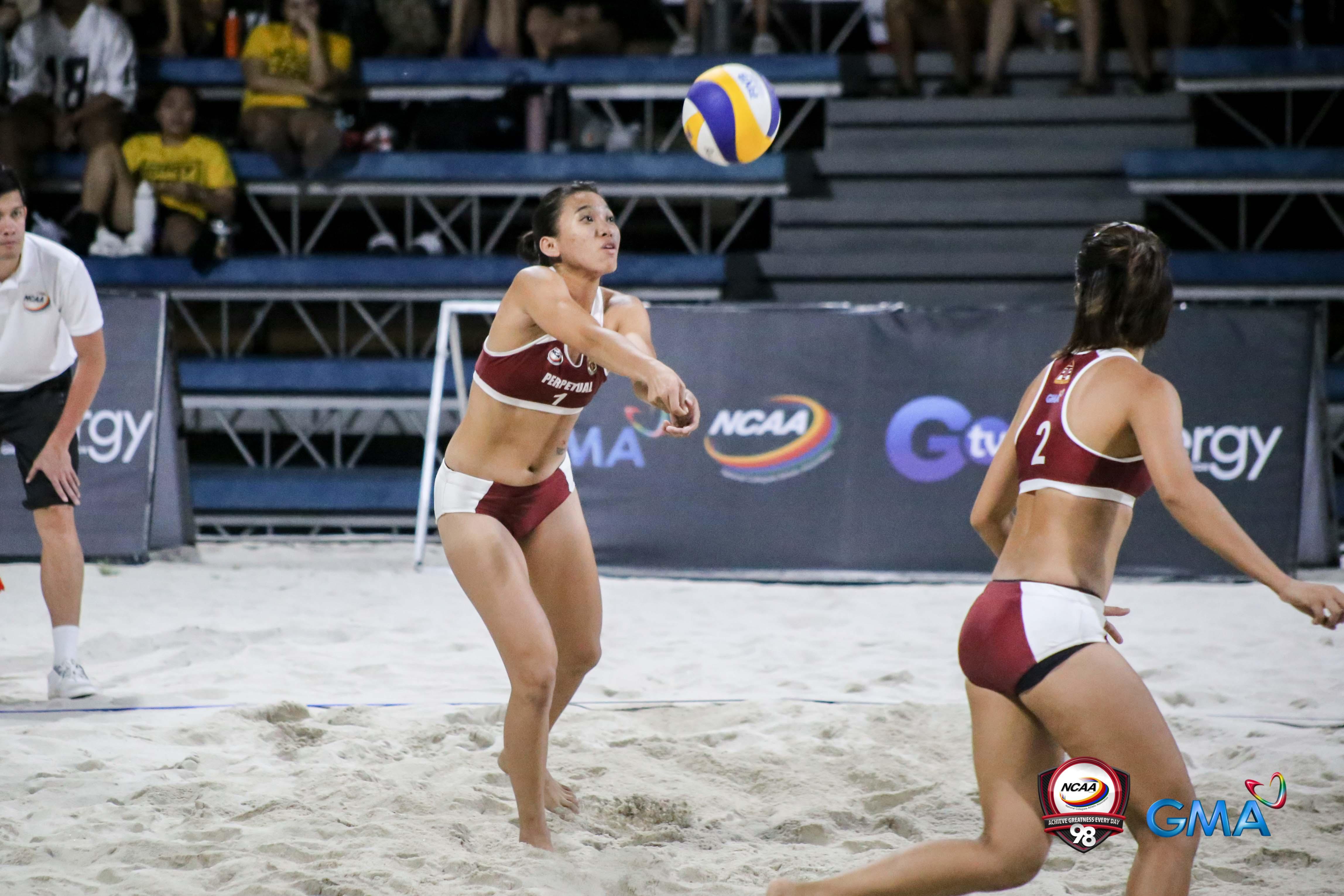 Perpetual mens, womens teams continue surge in NCAA beach volleyball NCAA Philippines