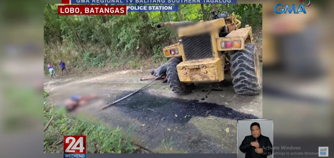 Driver Patay Nang Magulungan Ng Minamanehong Payloader Truck Sa