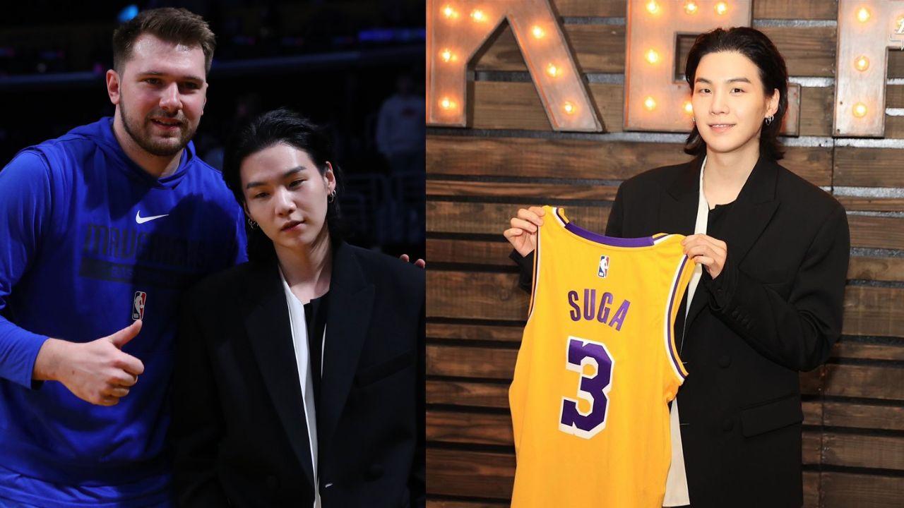 BTS star SUGA is named as an NBA Ambassador