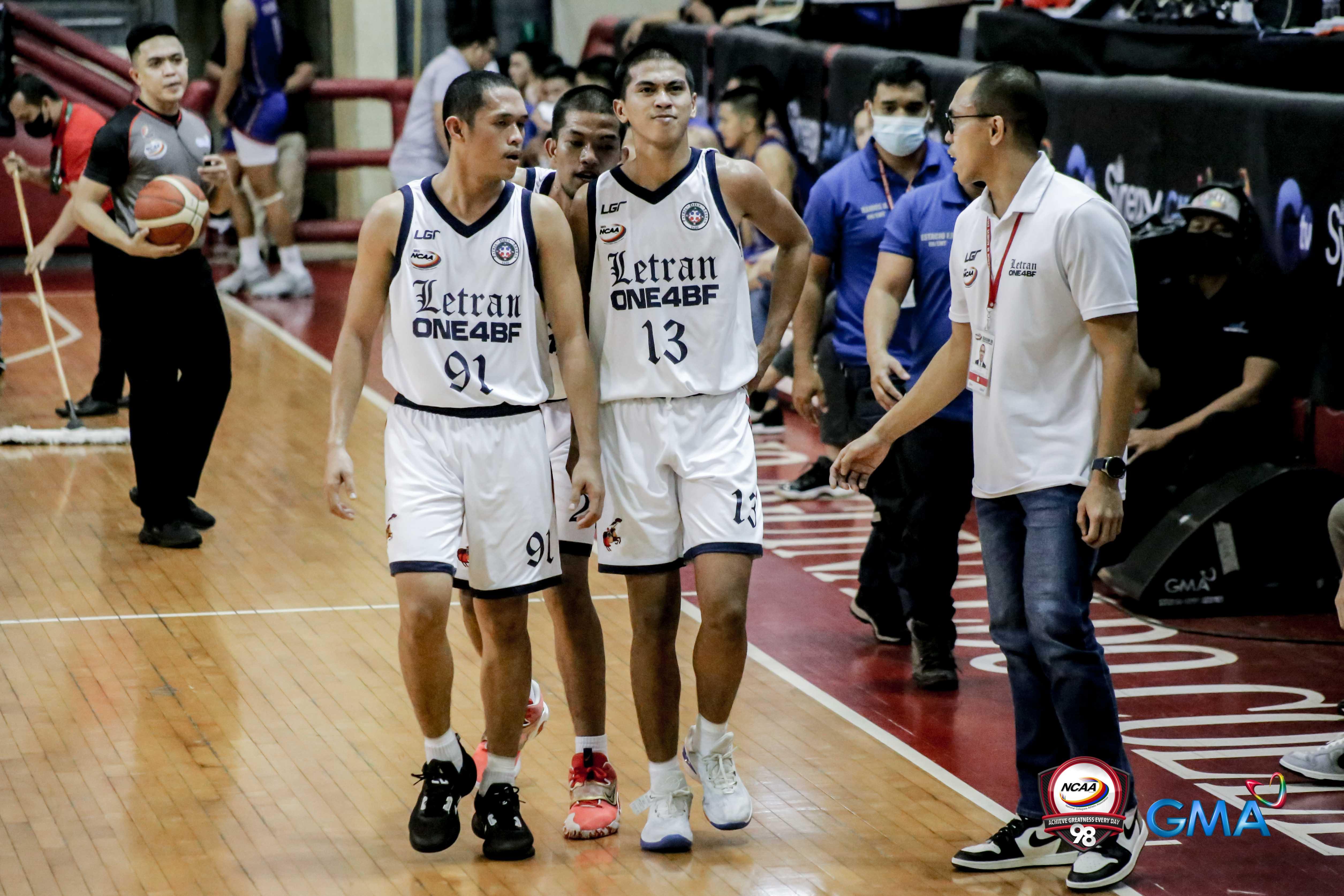 Letran ends elimination round at top spot with dominant win vs Mapua