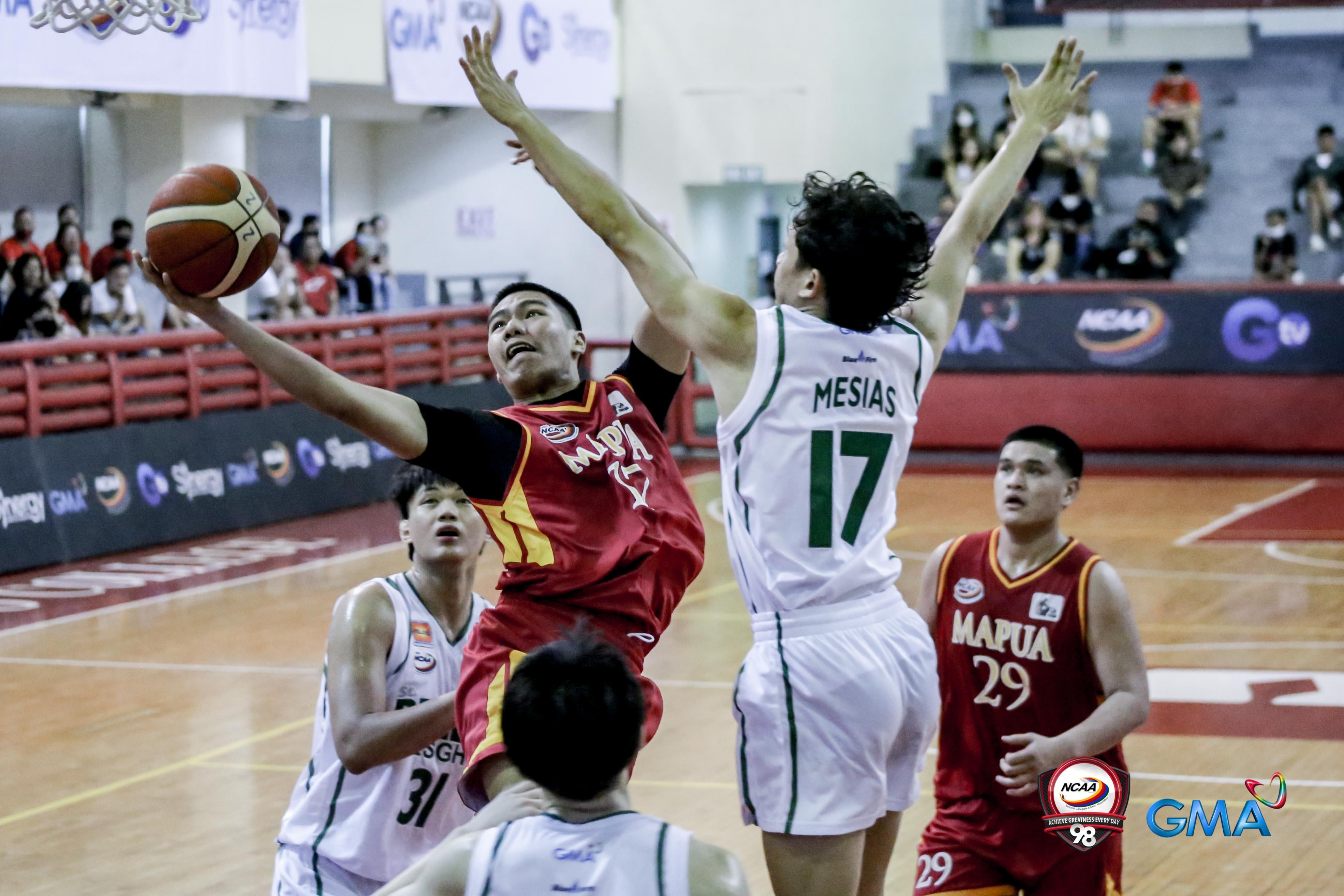 Mapua outlasts La Salle Green Hills in OT; Letran spoils scoring outburst of San Sebastian's Mark Danag