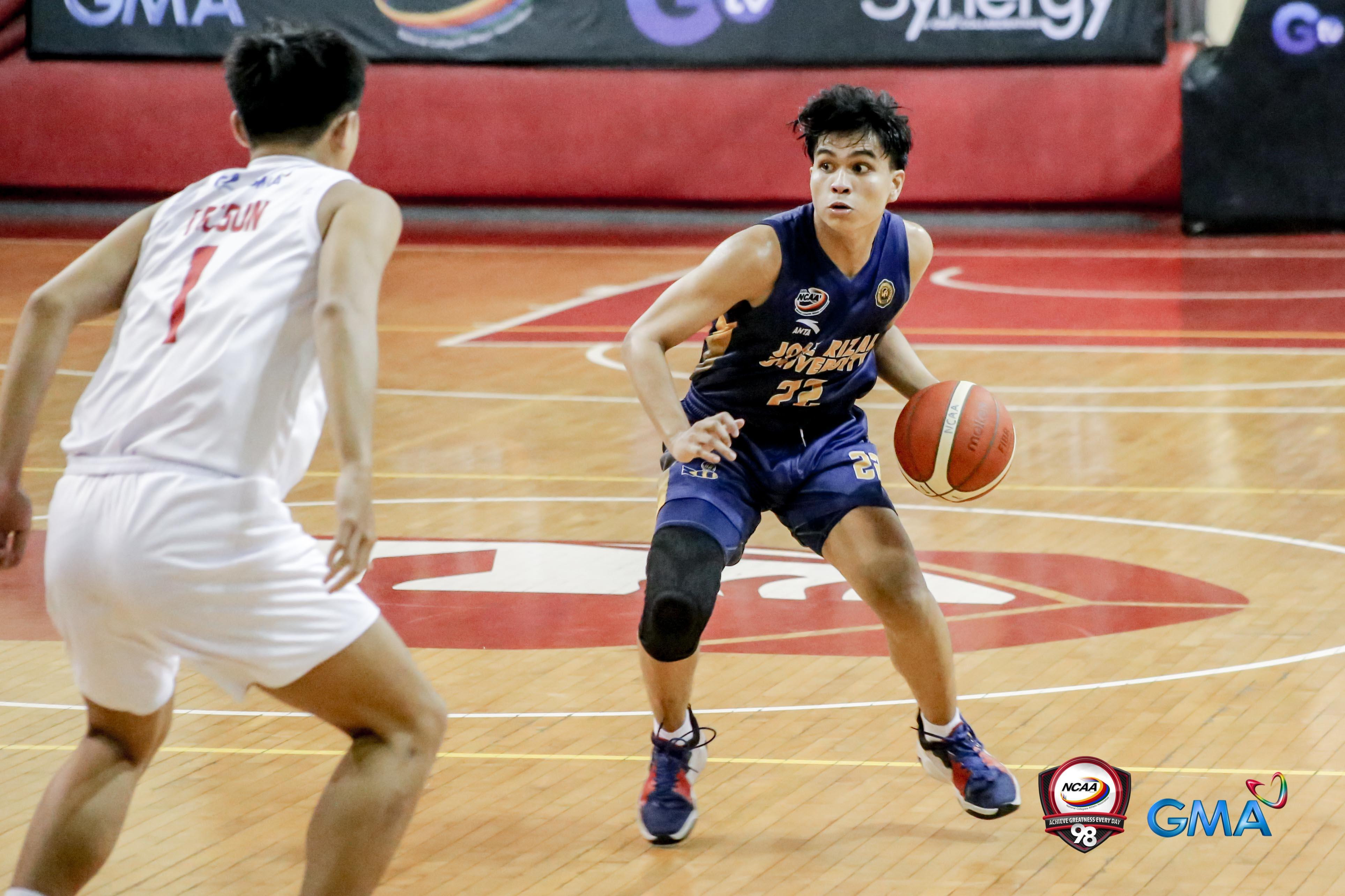 Zairose Mina explodes for 6 triples as JRU routs Perpetual to close out campaign