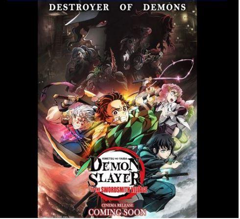 Demon Slayer Swordsmith Village 2023 movie release dates