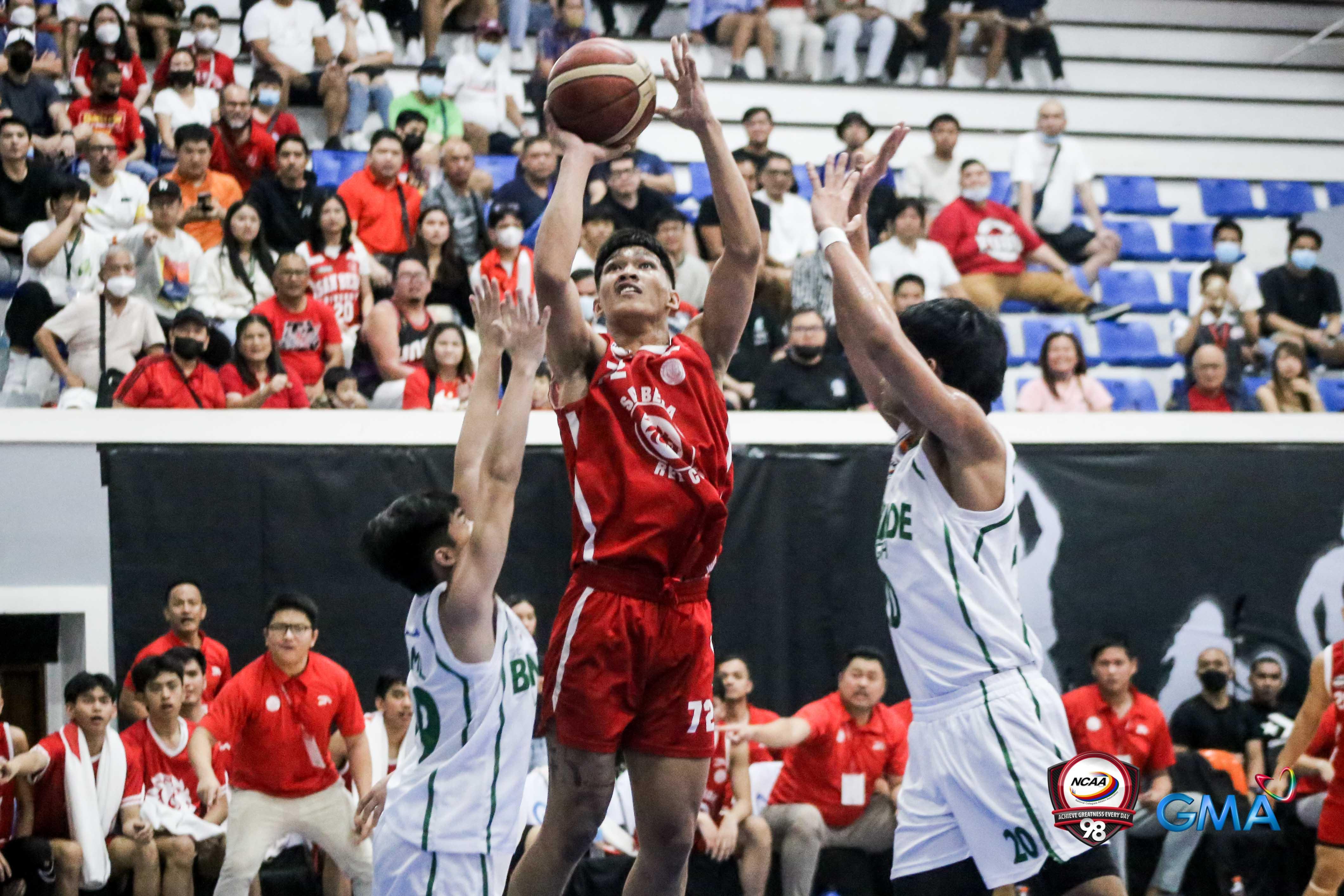 Red Cub Chris Hubilla on San Beda's loss in Final Four: We gave our best but it was not for us