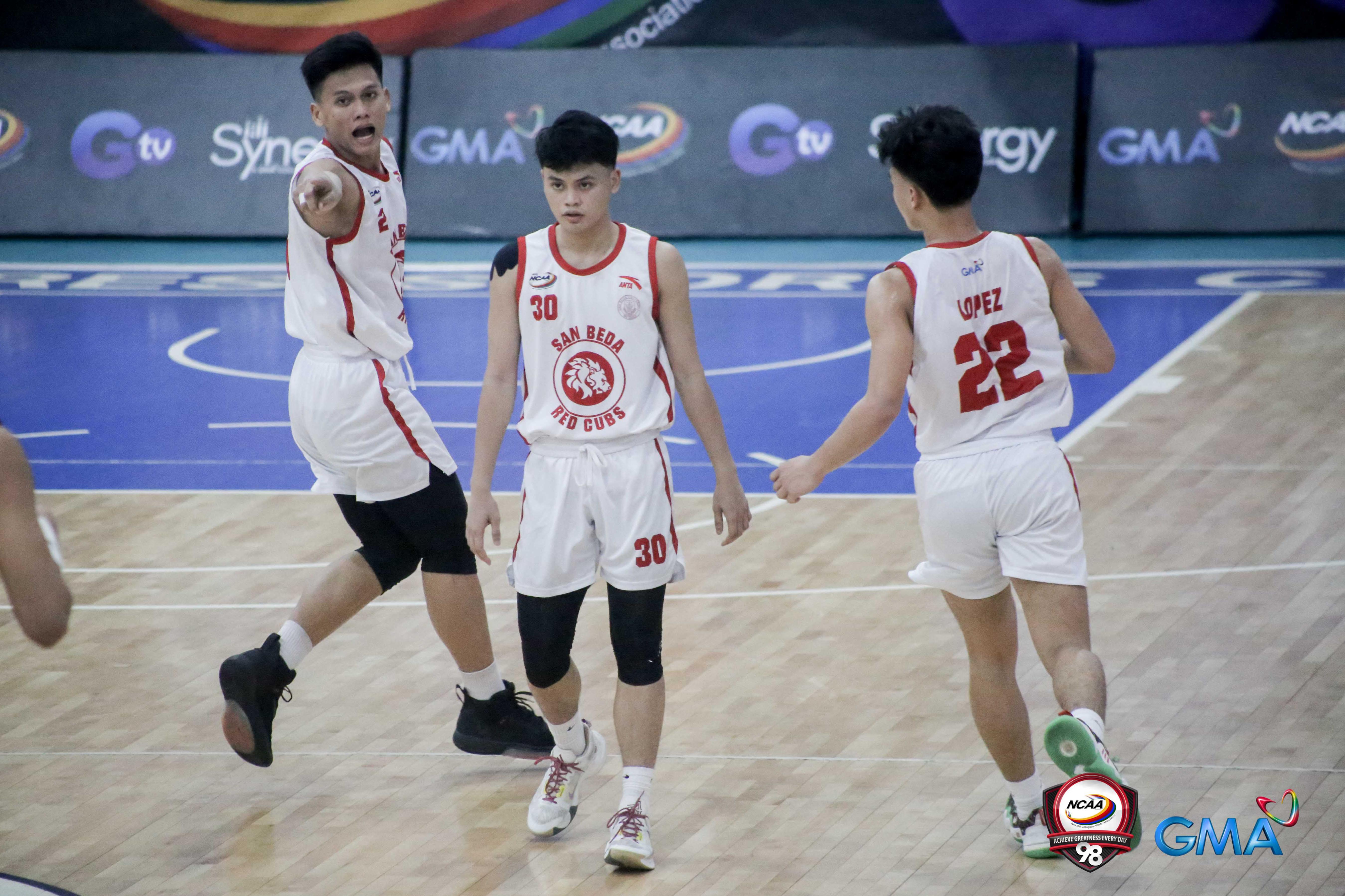 Lecciones takes over as San Beda outlasts LSGH for twice-to-beat bonus