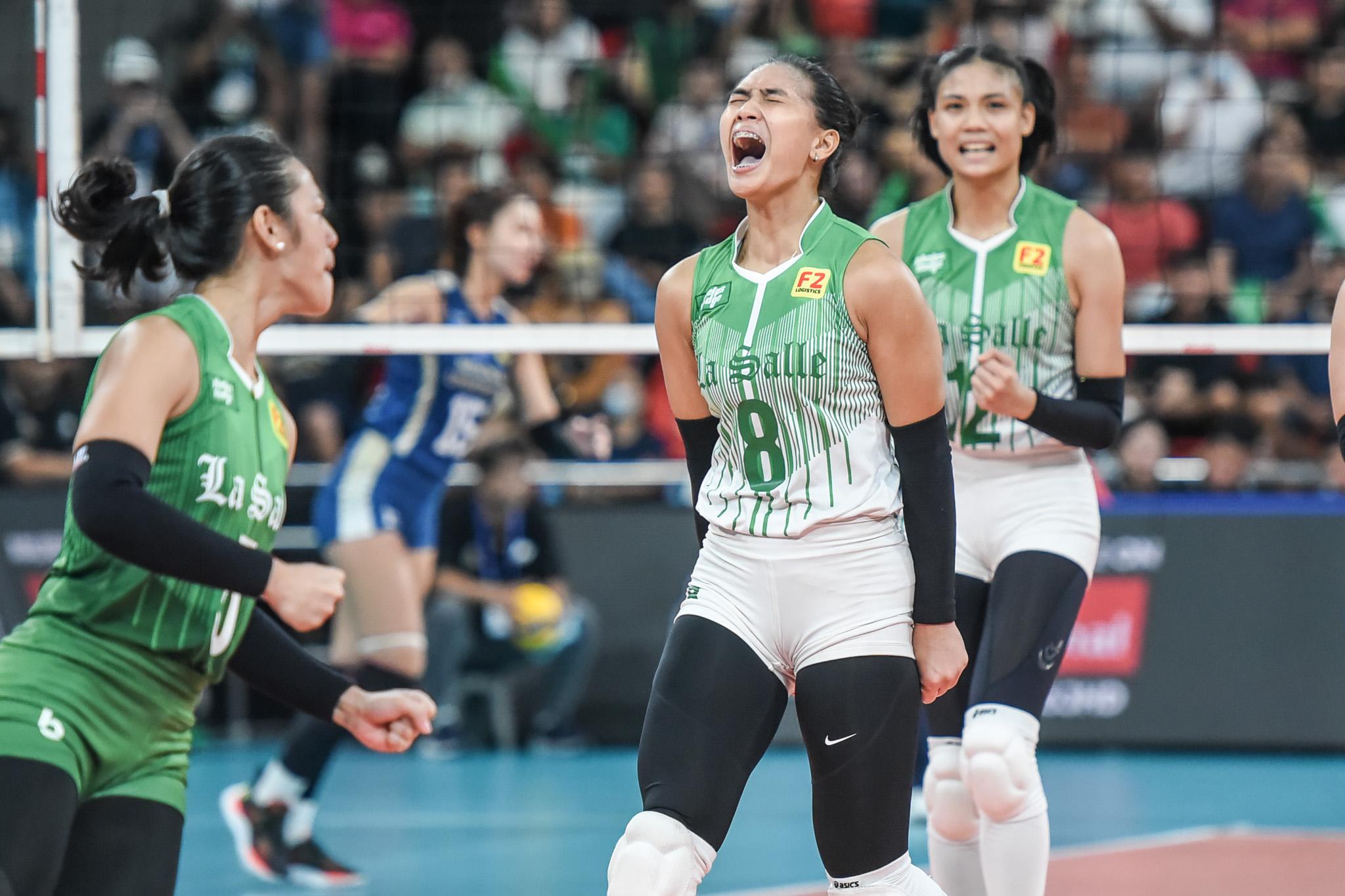 Jolina dela Cruz named UAAP Player of the Week as La Salle remains