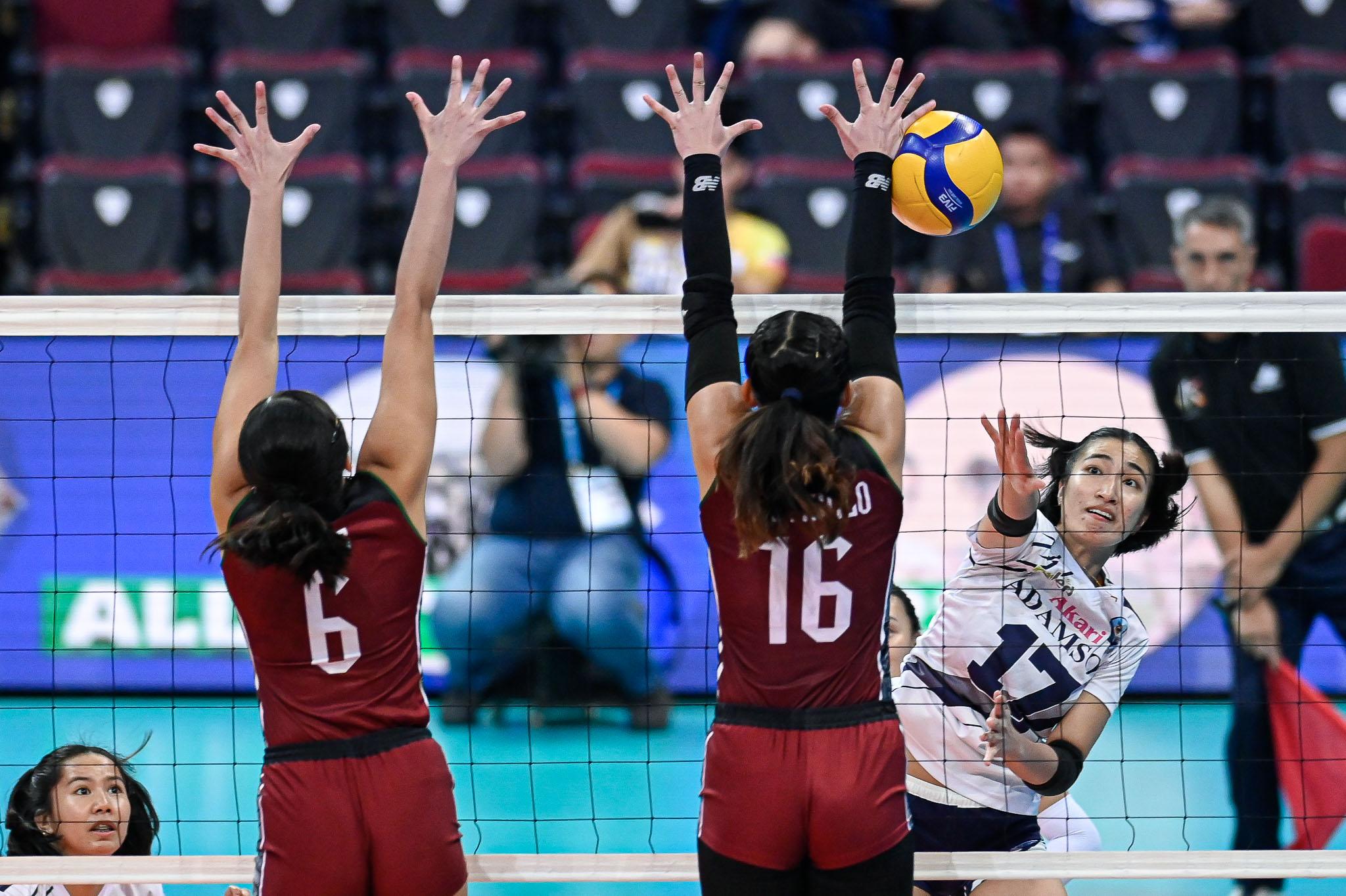 Adamson, NU secure Final Four slots in UAAP womens volleyball GMA News Online