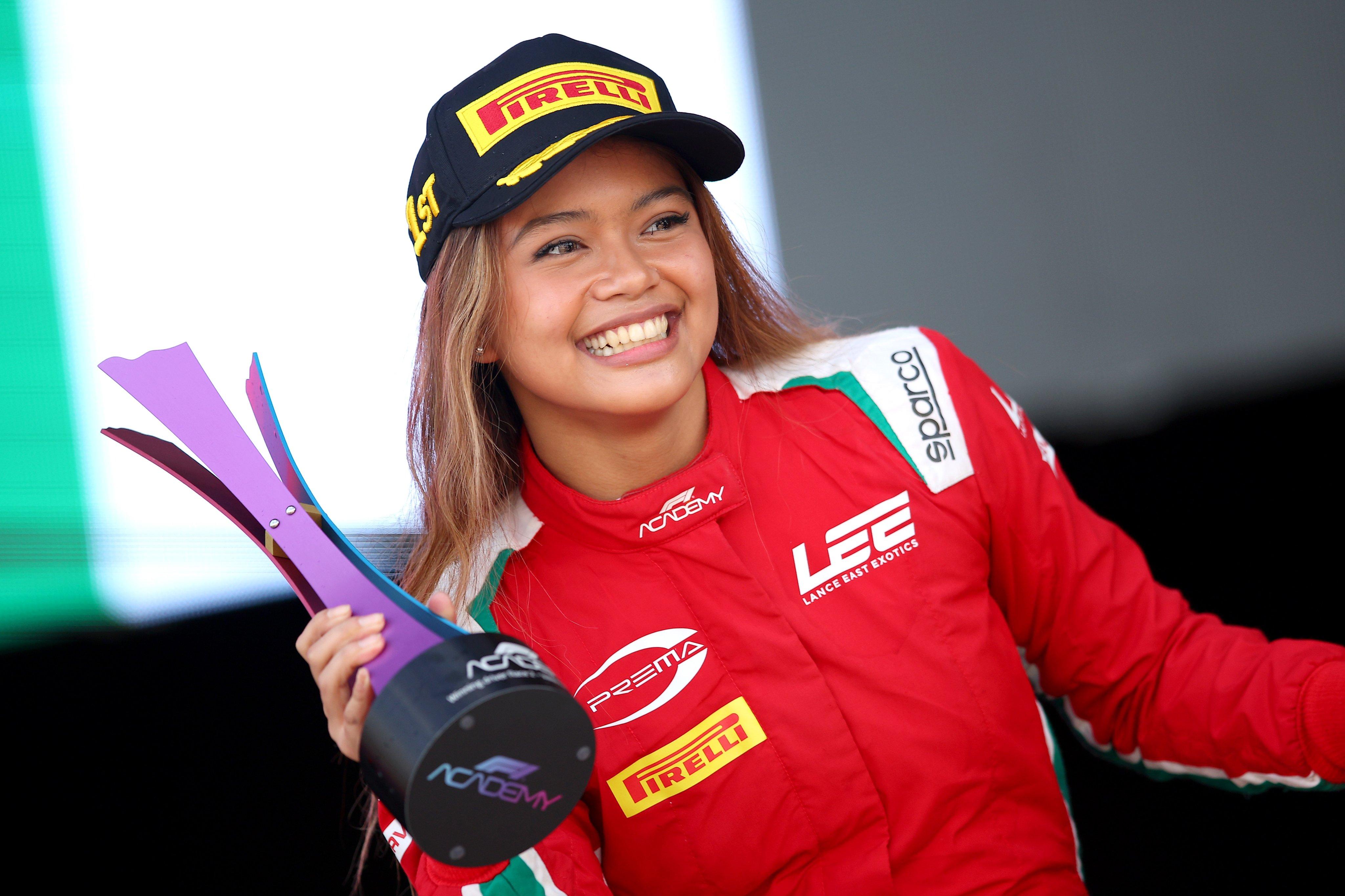 F1 Academy Bianca Bustamante gets first career win in Valencia GMA News Online