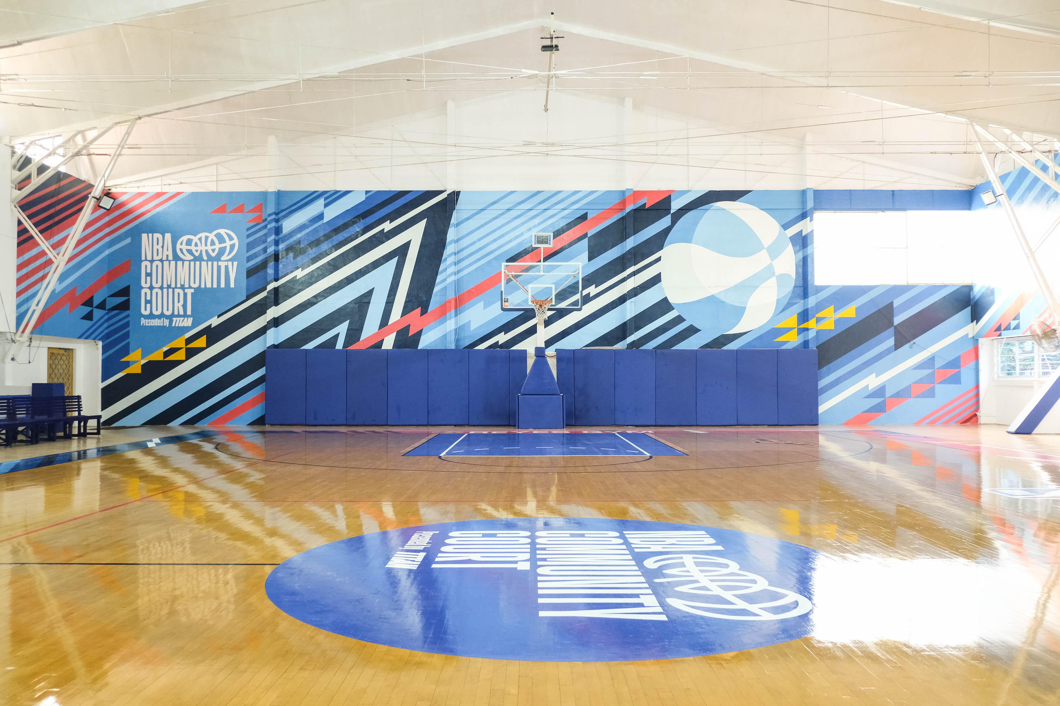Reyes Gym becomes 'NBA Community Court