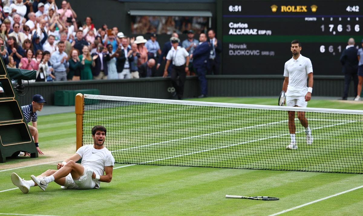 Alcaraz ends Djokovics reign to win Wimbledon GMA News Online