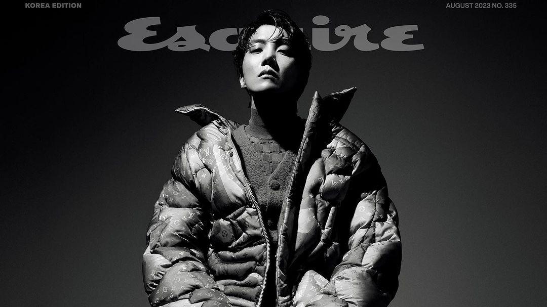 BTS Member J-Hope Covers Esquire Korea August 2023 Issue