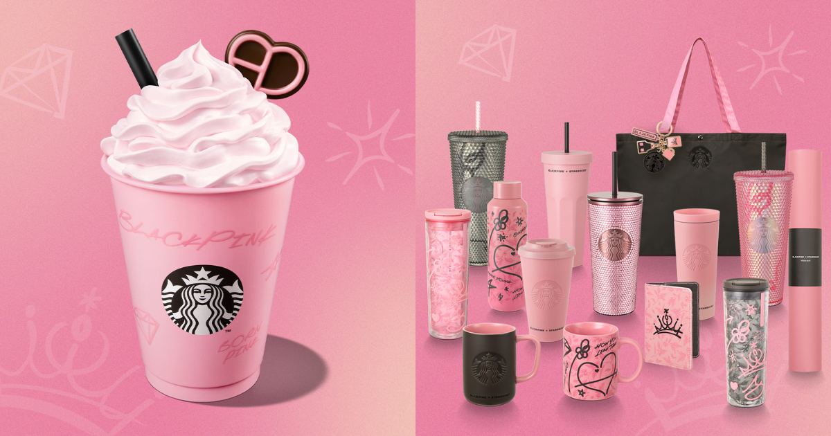 Blackpink collabs with Starbucks for limited edition Frappuccino