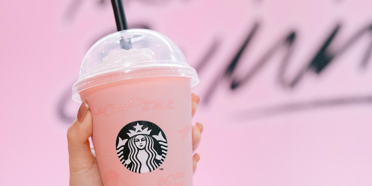 Starbucks offers discount for Blackpink-themed drink to celebrate