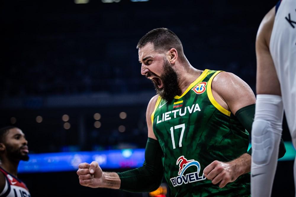 Lithuania scores upset, hands USA first 2023 FIBA World Cup loss