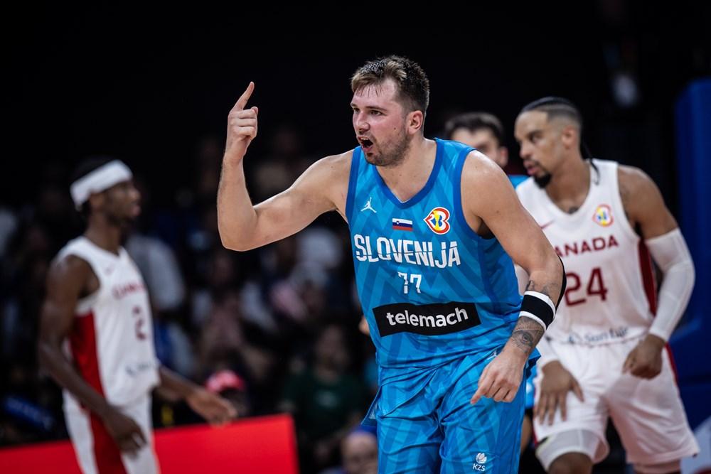 Luka Doncic Slovenia World Cup Jersey