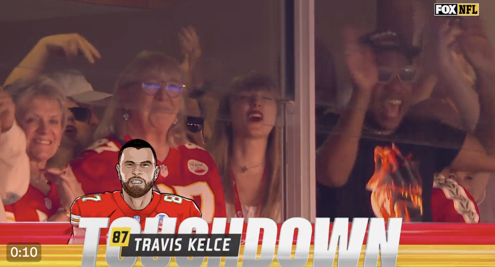 Taylor Swift Cheers on Travis Kelce at Another NFL Game 