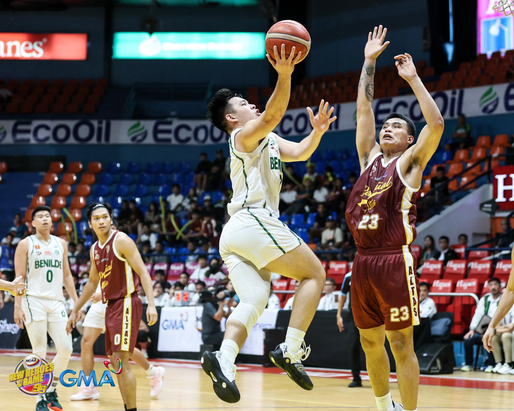 Charles Tiu hopes escape vs Perpetual can give Benilde the momentum it needs