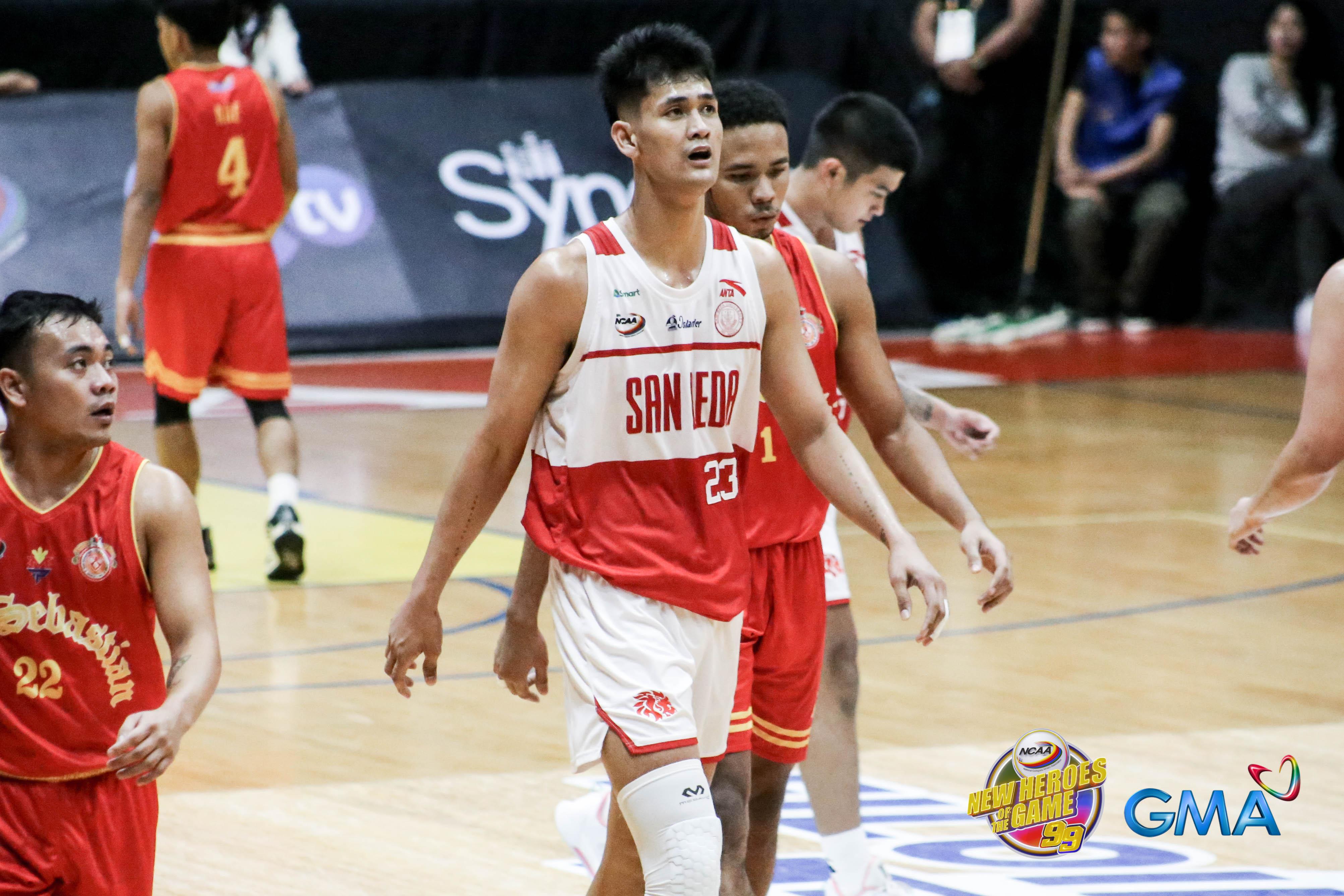 Escueta happy to see towering Clifford Jopia prove worth in NCAA | NCAA Philippines