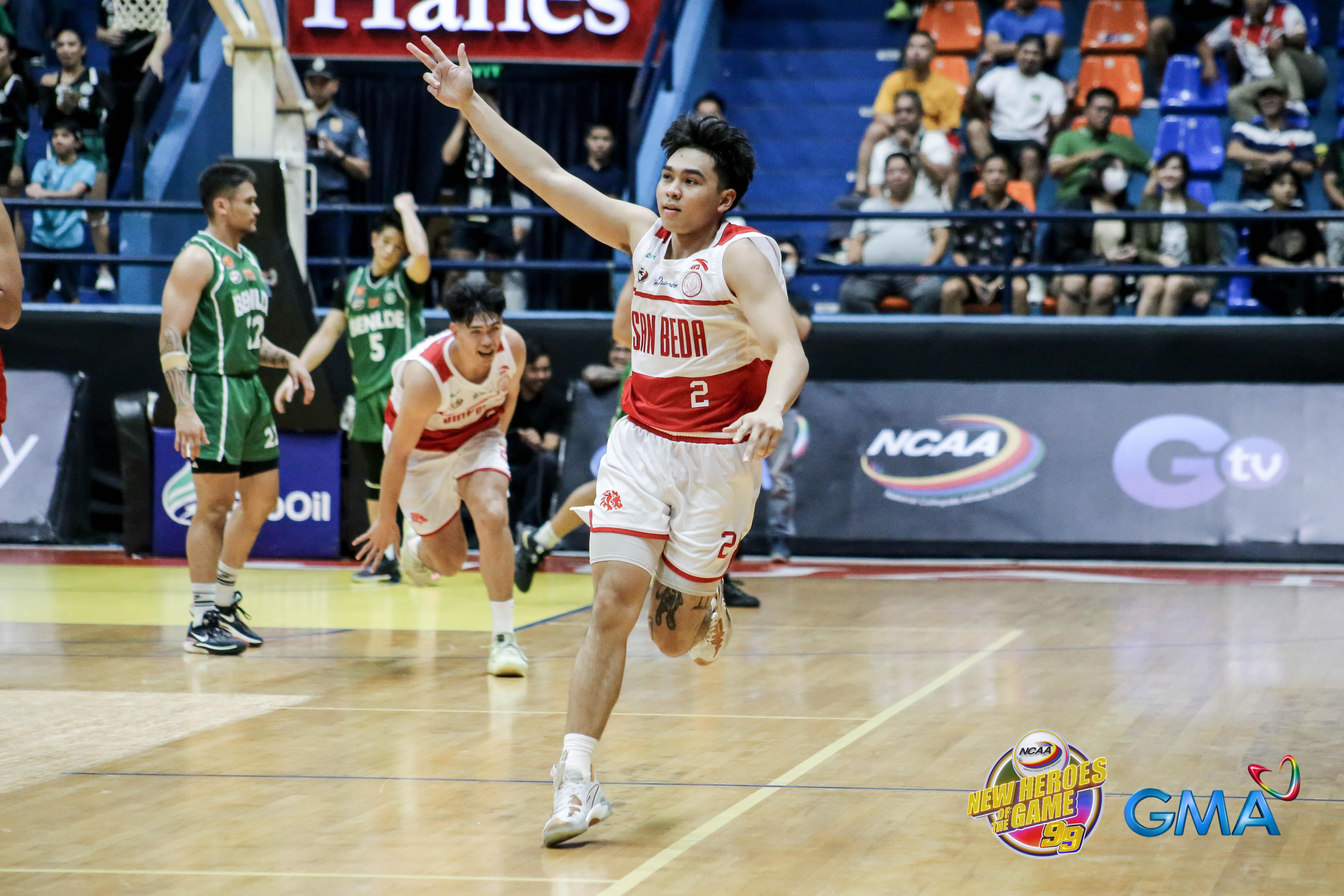 Jacob Cortez Regains Shooting Touch As San Beda Fends Off Benilde ...