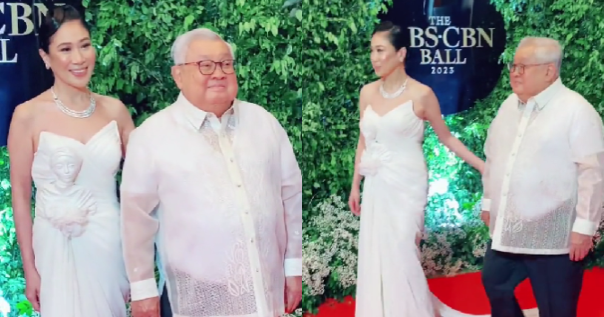 Gma Network S Felipe Gozon Annette Gozon Valdes Attend Abs Cbn Ball