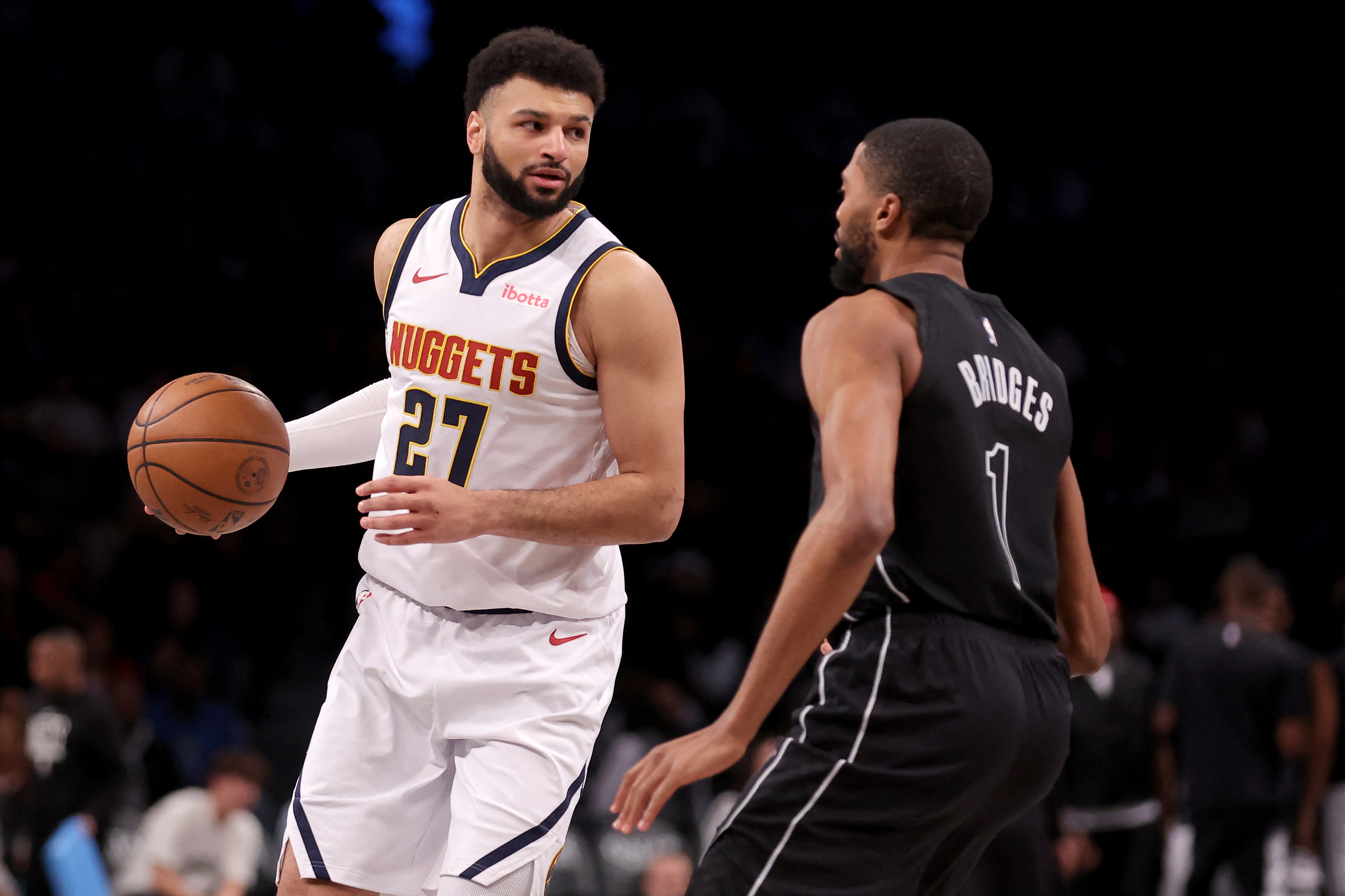 NBA Jamal Murray s 32 points carry Nuggets past Nets GMA News