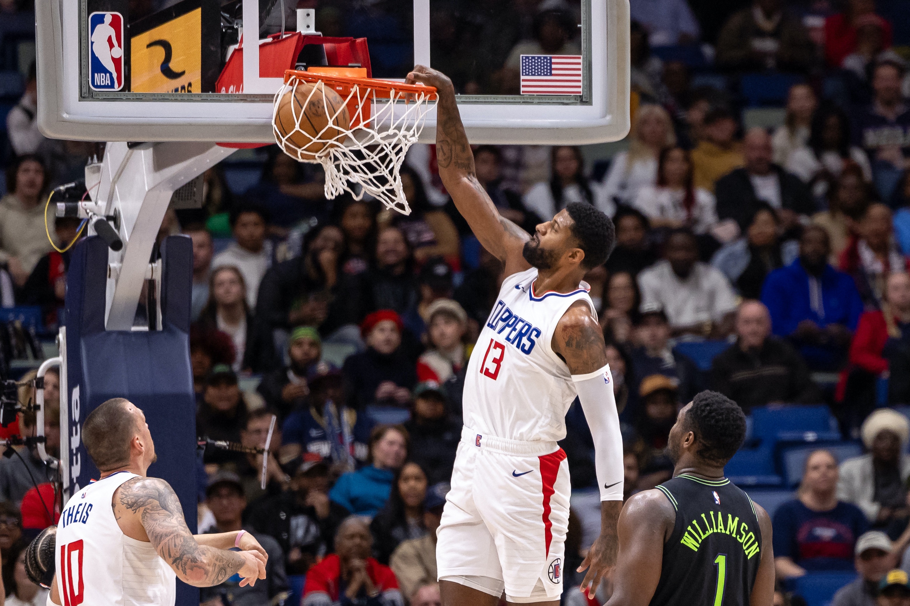 New orleans pelicans la clippers 2025