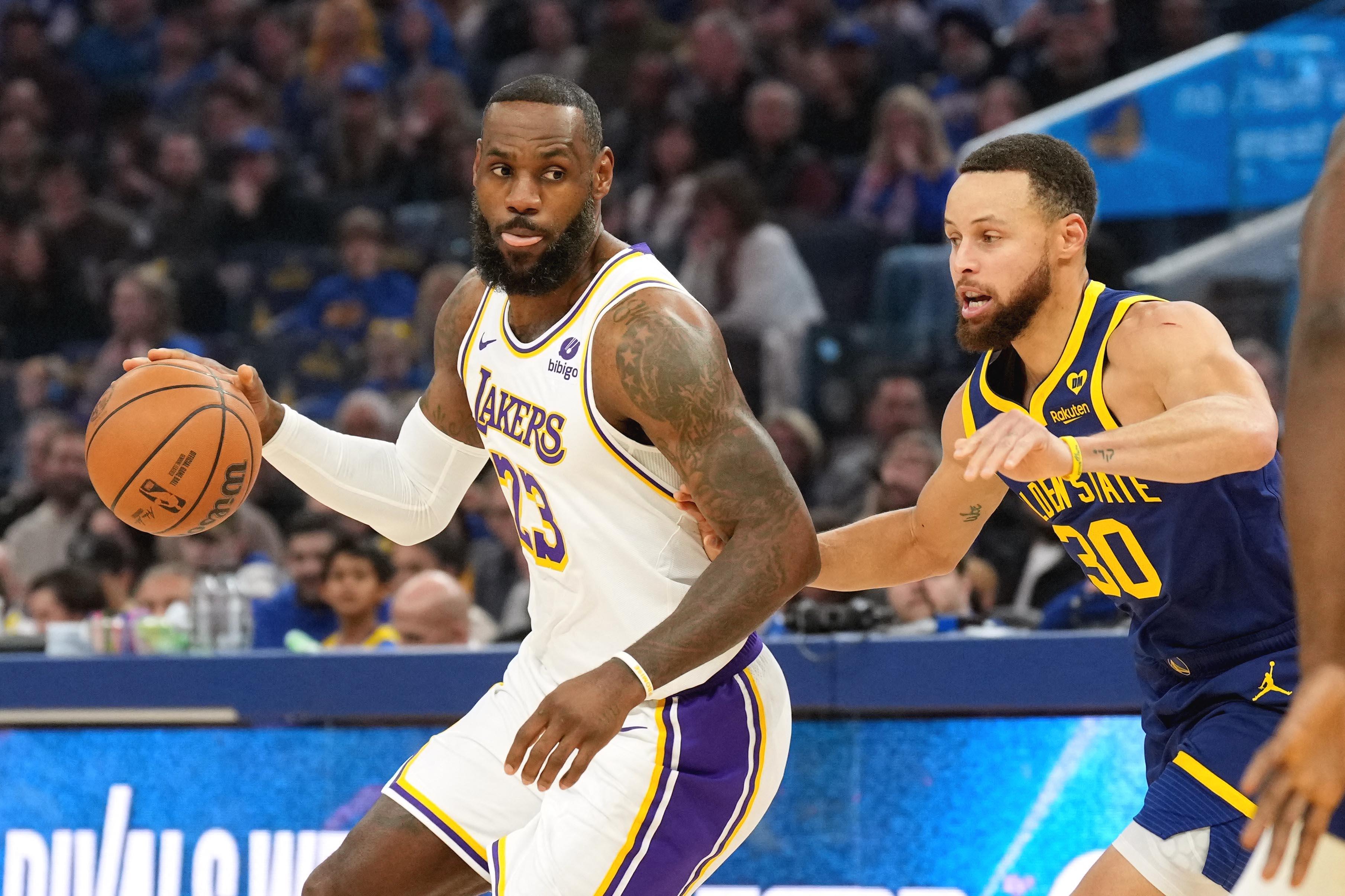 NBA: LeBron James' triple-double lifts Lakers over Warriors in 2OT