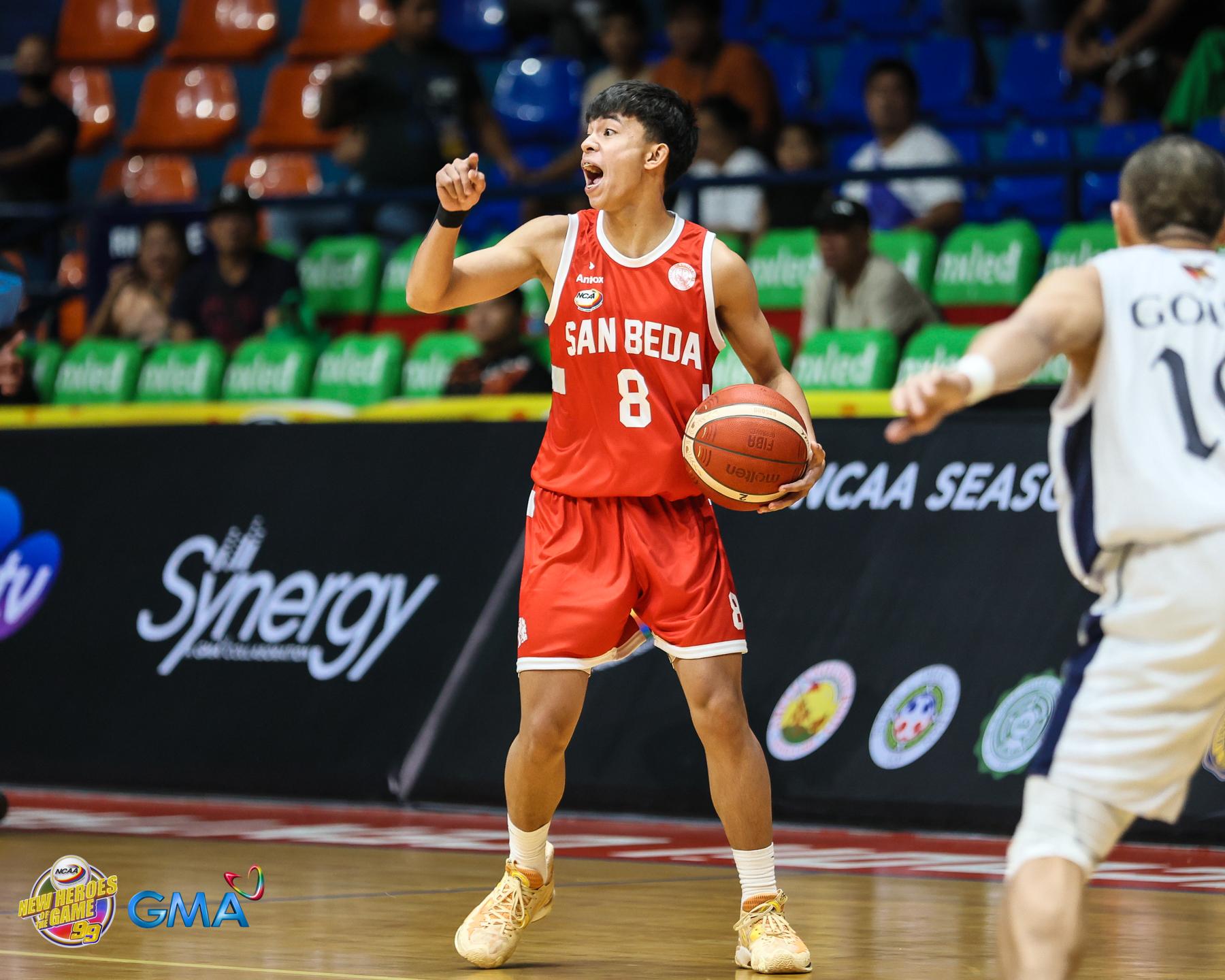 Cañete, Medroso catch fire as San Beda Red Cubs upset Letran Squires