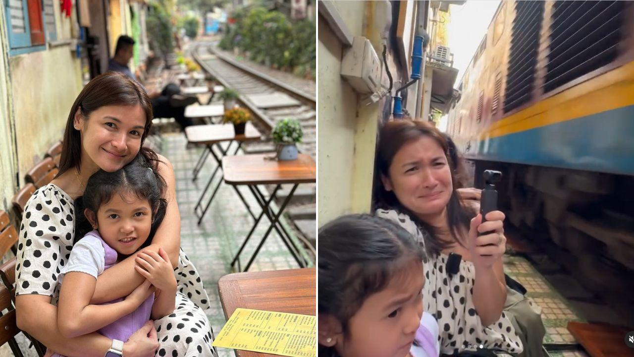 Camille Prats has a funny reaction to famous Hanoi train street: ‘Tama ba tong ginawa namin’ thumbnail