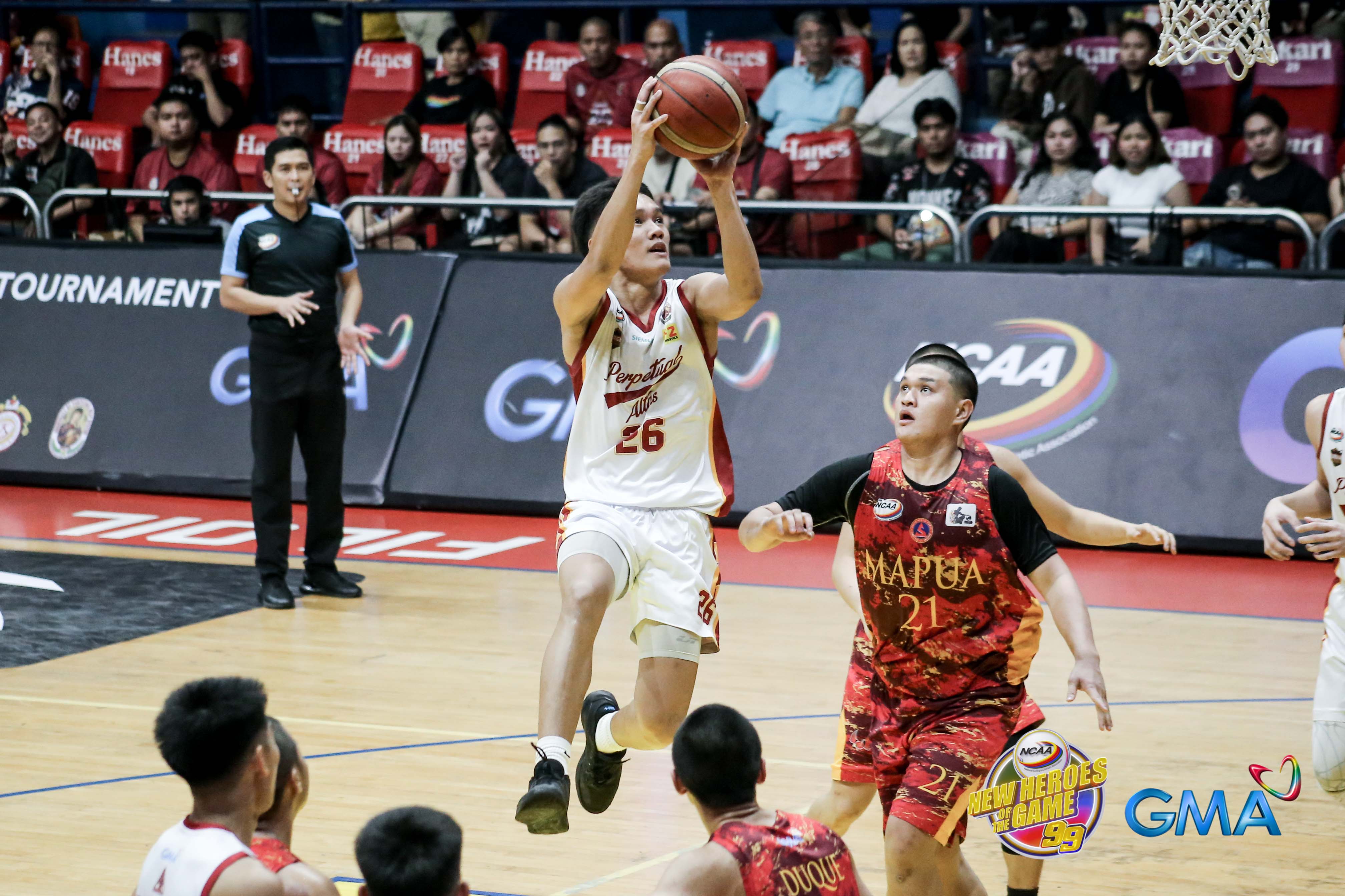 Perpetual exacts revenge on Mapua, clinches first-ever Juniors finals berth