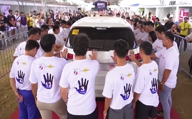 Kalahok Na Nanalo Ng Bagong SUV Mahigit 2 Araw Na Di Inalis Ang Kamay