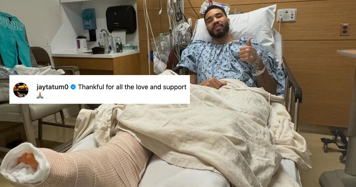 Celtics' Jayson Tatum: 'Thankful for all the love and support'