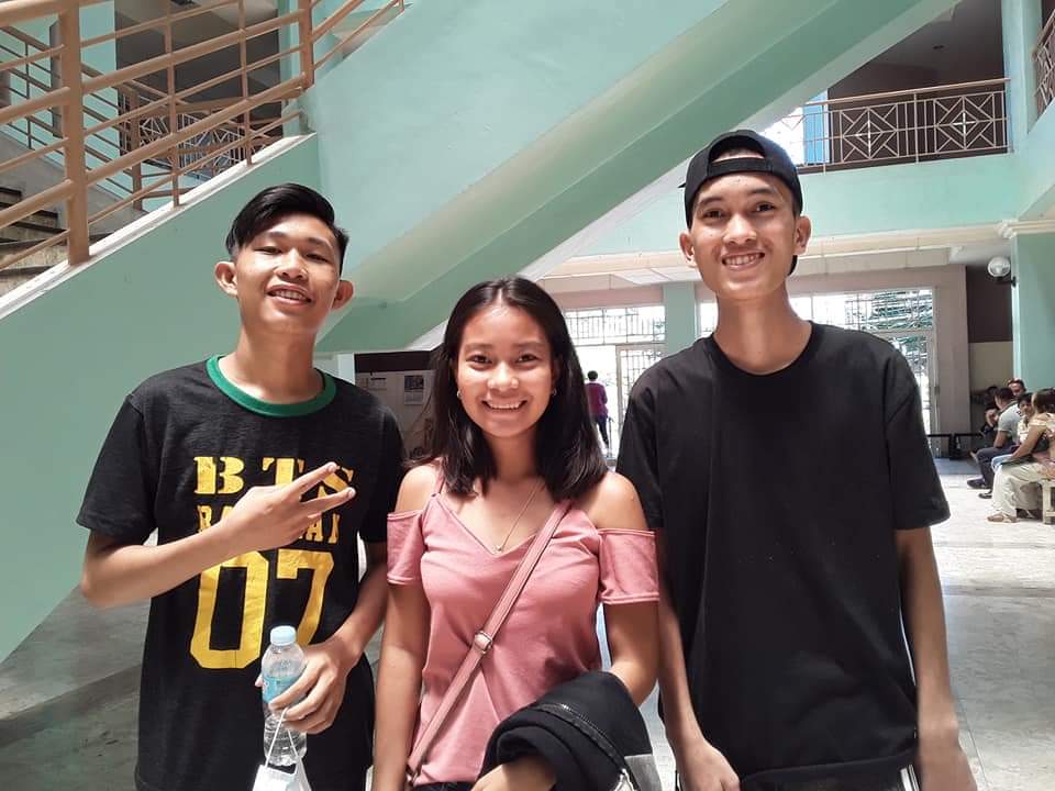 Willie CJ Chua, Jessie Mae Sabanal, and Elmar Toquero at the hearing of their case.