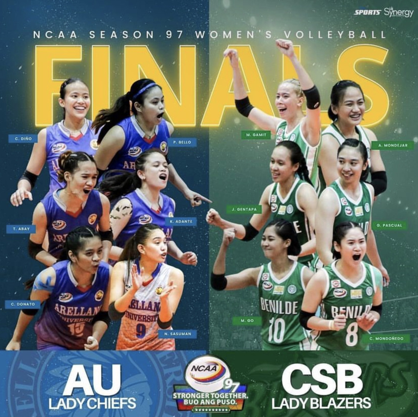 Arellano University, College of St. Benilde clash for the crown NCAA