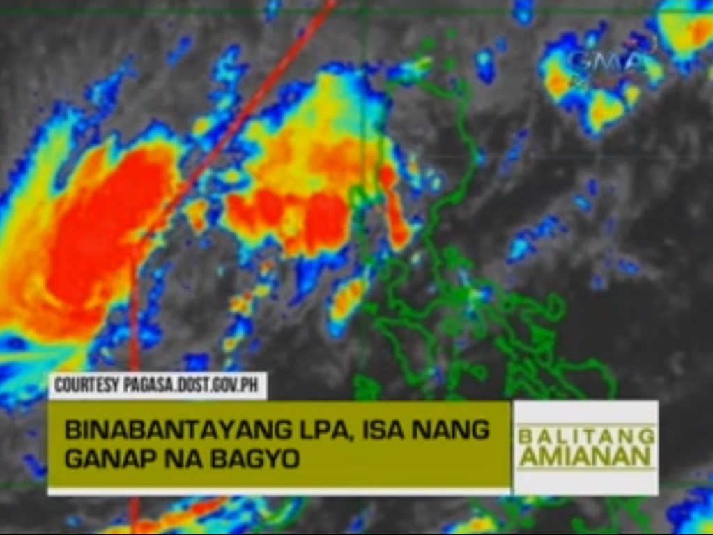 Balitang Amianan: Binabantayang LPA, Ganap Nang Bagyo