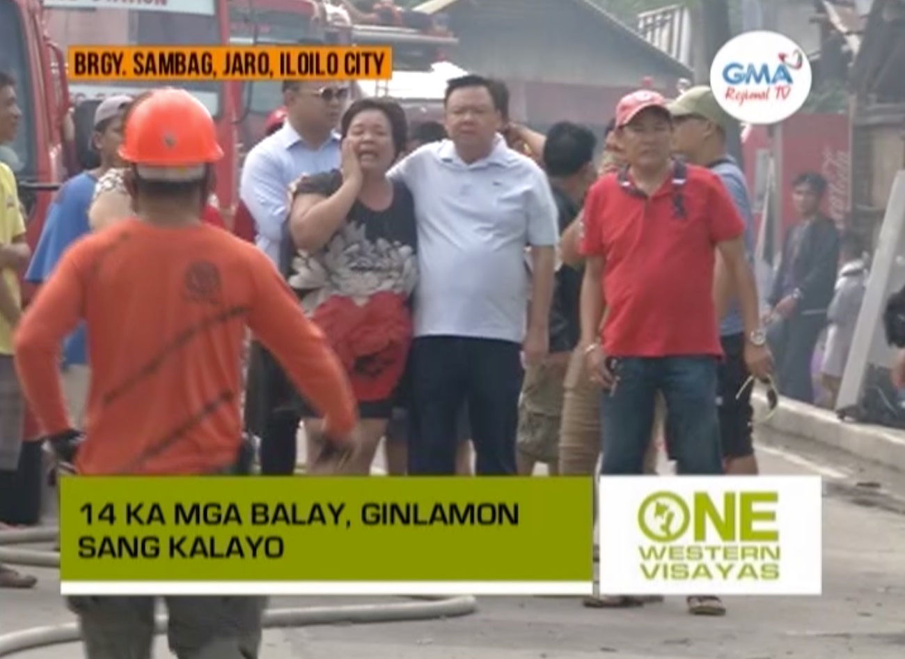 One Western Visayas Sunog sa Bagong Tuig