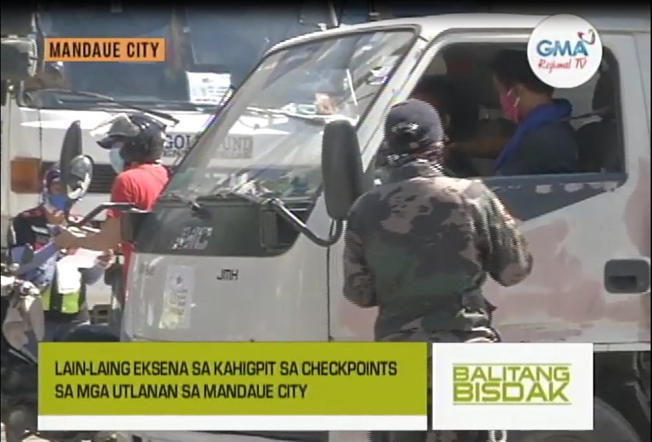 Balitang Bisdak Walay Napakita Ng Border Pass Wala Gyud Makalabang Sa Mandaue City Balitang Bisdak Gma Regional Tv Online Home Of Philippine Regional News And Events