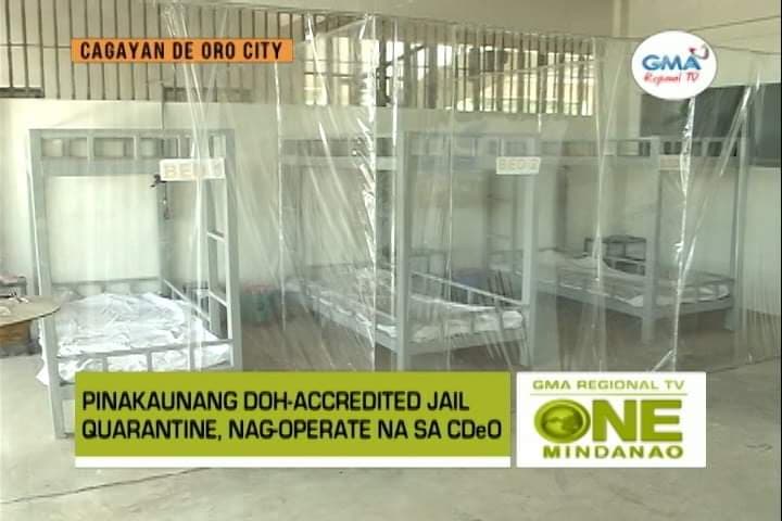 One Mindanao: Pinakaunang Jail Quarantine Facility | One Mindanao | GMA ...