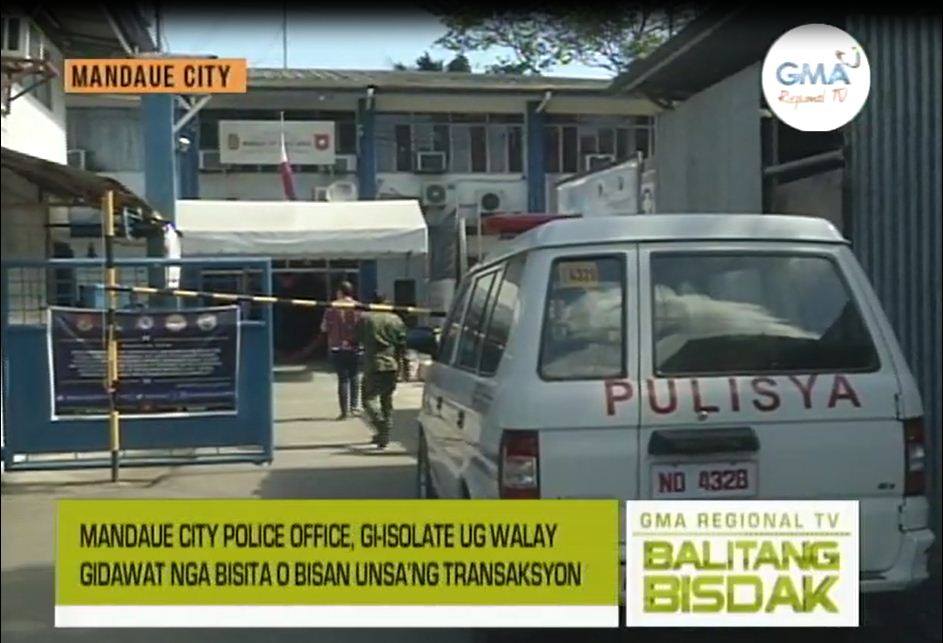 Balitang Bisdak: Gi-Isolate ang Mandaue City Police Office | Balitang ...